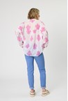 FRIULI PRINT SHIRT - wht fuschi